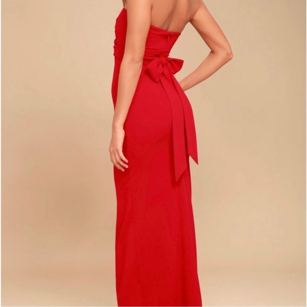 Lulus strapless dress